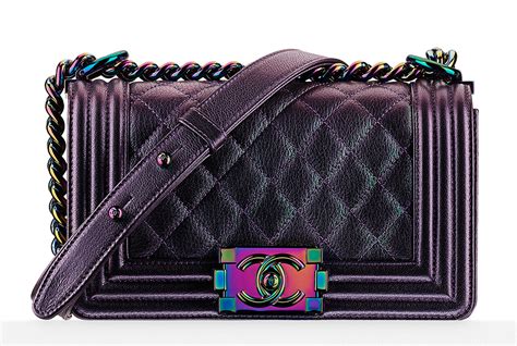 chanel iridescent mermaid bag|Chanel Mermaid/Iridescent Boy Bag .